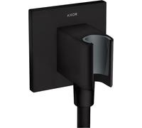 Axor ShowerSolutions conector angular con soporte negro 36734670