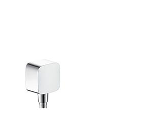 AXOR ShowerSolutions FixFit Softcube - Conector para manguera (cromo)