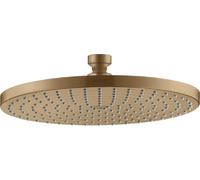 hansgrohe AXOR Starck ShowerSolutions Plato de ducha 240 1jet, 28494140, Color: Bronce cepillado