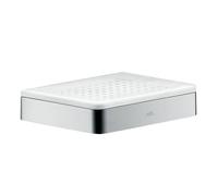 Axor Universal jabonera de pared cromo-blanco 42803000