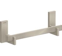 hansgrohe AXOR UNIVERSAL Barra de agarre rectangular, longitud 340mm, metal, 42613820, Color: Níquel Cepillado