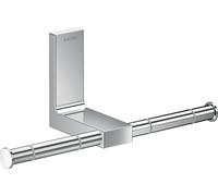 Axor Universal Rectangular portarrollos de papel higiénico cromo 42657000