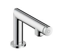 Axor Uno Select Stand Válvula, comodidad de altura 80 mm, sin vaciador, cromo)