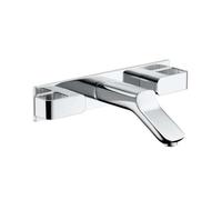 Mezclador empotrado para lavabo de 3 agujeros hansgrohe AXOR Urquiola con caño corto, 11042000, Color: cromado