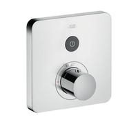 hansgrohe AXOR Starck ShowerSelect Termostato suave empotrado para 1 consumidor, 36705000, Color: cromado