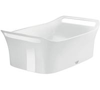 Axor Urquiola lavabo 62.5x40.8 cm rectangular sobre encimera blanco 11300000