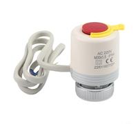 Axorafow Actuador térmico eléctrico normalmente cerrado AC230V/DC24V con 110N empuje IP41 clasificado PC vivienda M30x1.5 para válvulas de múltiple del sistema de calefacción por suelo radiante