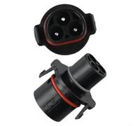 Axorafow Adaptador de inversor Deye, LY01 a BC01, adaptador solar para inversor Deye y Pylontech, paquete de 2, cable conector de estación de energía, material ABS, color negro
