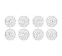 Axorafow Almohadillas de trapeador con filtro de tambor para robot aspirador Bissell 3115 de piso duro, accesorios de gamuza de chenilla, paquete de 4 unidades, lavables y reutilizables (4 piezas)