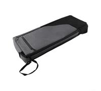 Axorafow Bolsa térmica para bebidas - Capacidad para 6 latas o 2 botellas de vino, tela Oxford con forro de papel de aluminio, portátil con mano y hombro - Rojo/Negro/Gris (gris negro)