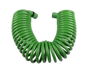 Axorafow Coil Garden - Conectores de riego para interiores, manguera de césped y patio, planta de riego flexible para exteriores con verde 10 m (10 m)