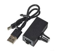 Axorafow Controlador de ventilador de bajo voltaje 5V a 12V DC-DC Sistema de refrigeración de bomba de 4 pines con entrada y cable Proyectos de bricolaje (A)