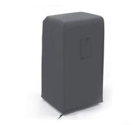 Axorafow Cubierta de aire acondicionado portátil a prueba de polvo Protección solar Tela de poliéster con bolsillo de control remoto y correas, se adapta a unidades de aproximadamente 46 x 40 x 75 cm