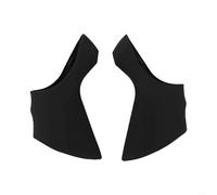 Axorafow Cubierta de gel de sílice para palanca de cambios de freno para bicicletas de carretera de 7 a 12 velocidades, compatible con Campagnolo y modelos negro/rojo/azul/verde/rosa (negro)