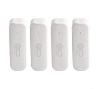 Axorafow Detección de humedad y temperatura para hogares inteligentes integrados con Tuya y para espacios de vida mejorados (4 piezas)