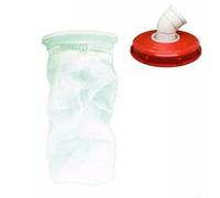 Axorafow Filtro de tanque IBC 1000L, tapa de malla de nailon DN75, reutilizable, apto para alimentos, almacenamiento y riego de jardín, 200