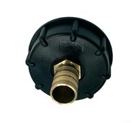 Axorafow IBC Tank 1000L Tote Fitting, convierte 2 contrafuertes a conector de manguera de riego de jardín de 3/4 G, salida de válvula negra 18-30L tanques (19)