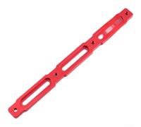 Axorafow Jaula ajustable para botella de agua con agujeros para bicicletas de carretera/montaña/turismo, para un fácil transporte de 24 a 35 g, aleación galvanizada estándar, marco de aluminio (rojo