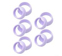 Axorafow Juego de 10 protectores de silicona para tija de sillín de bicicleta, paquete de 10 sellos antipolvo para tijas de sillín de 25,4 mm y 27,2 mm, ajuste elástico, antideslizante, colores
