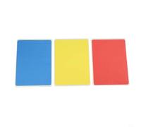 Axorafow Juego de 3 tablas irrompibles para entrenamiento de taekwondo, ABS EVA con interfaz de articulación, tablas reutilizables para karate, muay thai, kickboxing, rojo, azul, amarillo, adultos