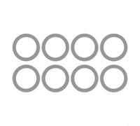 Axorafow Junta de licuadora de repuesto para Oster, paquete de 8 anillos de sellado de goma gris de 1.9 pulgadas, piezas de licuadora a prueba de fugas, sellos mezcladores para uso en cocina