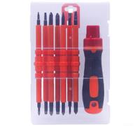 Axorafow Kit de destornillador de trinquete aislado 8 en 1 para tareas eléctricas 1000 V eje resistente FOR45 # acabado resistente de acero (trinquete)