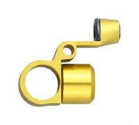 Axorafow Línea de calibre de alambre de boca fina para Stx Baitcasting Guide Mouth Reel Holder Compatible Fishing B4 P4 B5 P5 Tener carretes (dorado)