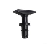 Axorafow Mango de varilla de medición de aceite de aleación de aluminio 1999-2011 para Mustang GT V8 GT500, motor Billet negro rojo, accesorio de piezas de reparación de modificación de automóviles