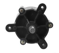 Axorafow Manivela de viento DC generador dínamo 20 W 5 V a 24 V 1500 mA salida para pruebas hidráulicas iluminación en espera kit de enseñanza de ciencias negro y plata
