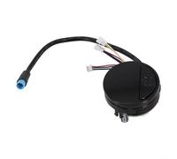 Axorafow Panel de visualización para salpicadero de scooter eléctrico Es1/es2/e22/e23/e24/e25 - Placa de circuito de plástico con control de 11 x 8 x 3 cm, color negro