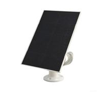 Axorafow Panel solar impermeable de 5.7V 4W para cámara de seguridad al aire libre y timbre de video, cargador fotovoltaico portátil con material PET, solución de energía sostenible