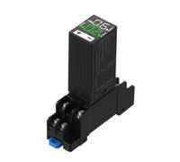 Axorafow Pantalla LED de 12 V/24 V/220 V, entrada AC-CC, relé de retardo digital H3y-2, carcasa ignífuga para PC, controlador de temporizador de 90 x 80 x 30 mm (B)