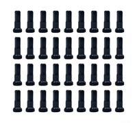 Axorafow Paquete de 36 pezones de aluminio para radios de 14G (2 mm), ruedas de bicicleta de carretera - 14 mm de longitud, ligeras 0.4 g cada una, compatibles con construcción y trazado de ruedas