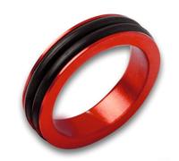 Axorafow Para extractor de nudos Gt Fg de aluminio para anillo rojo de línea de pesca, agarre de aleación para herramienta de goma antideslizante, 4 tamaños con diámetro interior de 19,5 mm