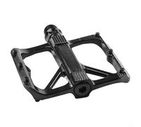 Axorafow Pedales de aleación de aluminio con 3 rodamientos sellados para montaña, bicicleta, carretera, bicicleta, portátil, amplia banda de rodadura ahuecada, diseño bien diseñado, 11 x 10 cm, color