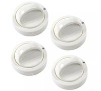 Axorafow Perilla de repuesto para temporizador de secadora, paquete de 4 interruptores blancos 131873500 131947300 We01x10082 Place Appliance DIY Reparaciones Home Operation