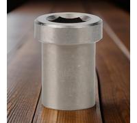 Axorafow Pinza de freno de acero para bicicleta de carretera, pernos pivotantes, frenos de disco, tornillo fijo empotrado, rosca de 8 mm, tamaños 13/21/23/28/30 mm, plata (8 x 13 mm)