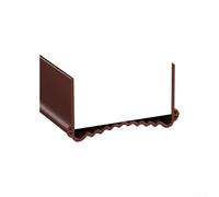 Axorafow Tira de sellado inferior de puerta de PVC de 100 cm, aislamiento acústico ajustable y sello resistente al viento para puertas de 5,5 a 8 cm de ancho (marrón)