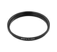 Axorafow Tubo de extensión robusto del hilo M48x0 75, que conecta el diverso equipo fotográfico a los telescopios (M48x0.75-3mm)