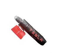 AXORYO Paraguas para Auto Tesla Model3 ModelX ModelY Models, Paraguas Plegable con Logo Impreso, Apertura/Cierre Automático, Portátil, Protección Solar y Lluvia, Unisex, Paquete de 1