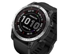 AXPTI Anillo de bisel para Garmin Fenix 7 6 6X Pro 5 5Plus 6X zafiro pulsera anillo funda protectora cubierta protectora de metal contra arañazos (color: C, tamaño: para Fenix 7)