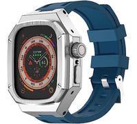 AXPTI Kit de modificación de correa de reloj de goma para Apple Watch 8 de 49 mm, accesorios de modificación de protección de reloj, universal para hombres y mujeres, For 49mm, Ágata