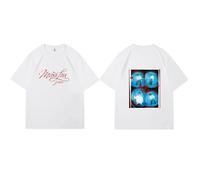 AXQAJL JH-MO-NALISA Póster Gráfico Camiseta De Algodón MO-NALISA Merch For Hombres Y Mujeres(A-White,5XL)