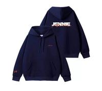 AXQAJL Mantra Album Sudadera con Capucha Algodón Suelto Sudadera Unisex for Hombres Mujeres(A Blue-Padded,L)