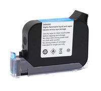 AXRMLVRD Cartucho de Tinta 600DPI Nivel Premier A Secado rápido Ecosolvente Altura de impresión 12. Tinta Colorida de 7 mm Compatible con la Impresora portátil JS12(JS12-Black-1pcs)