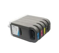 AXRMLVRD Cartucho de Tinta PFI57 PFI 57 con Tinta 700ML Compatible con ImagePROGRAF Pro 520 540 540s 560s(Yellow)