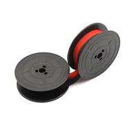 AXRMLVRD Cinta GR4 GR4BR GR4BK de 10 a 50 Piezas Compatible con máquina de Escribir Olivetti A730 A770 Valentine 42 44 45 46 Carrete Doble Negro Rojo(Red Black 10pcs)