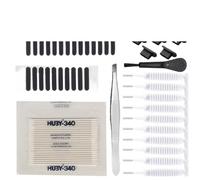 AXRMLVRD Kit Universal de Cepillo de Limpieza de Polvo para teléfono móvil, Tapones Antipolvo USB Tipo C con Pinzas, Juego de supervisores de Altavoces para teléfono(66PCS for Micro Port)