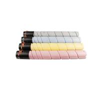 AXRMLVRD Paquete de 4 Cartuchos de tóner TN220 compatibles con Ditzhub C221 C221S C281 C7128