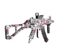 AXRMLVRD Pistola de Agua para Lavado de Coches, Pintura a presión MP5K, Pistola de Agua a presión simulada, Potente máquina de Limpieza(Purple)